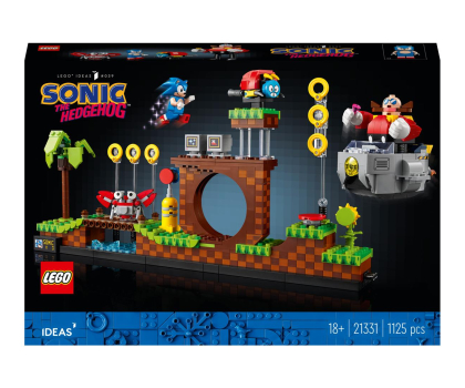 Klocki LEGO® LEGO Ideas 21331 Sonic the Hedgehog™ – Strefa Zielonego Wzgórza